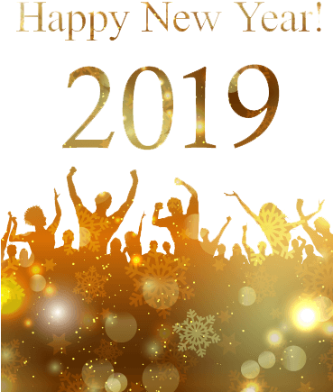 New Year Party 2019 (368x490), Png Download