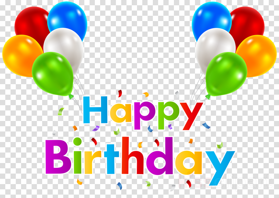 Birthday - Happy Birthday Balloons Png (900x640), Png Download
