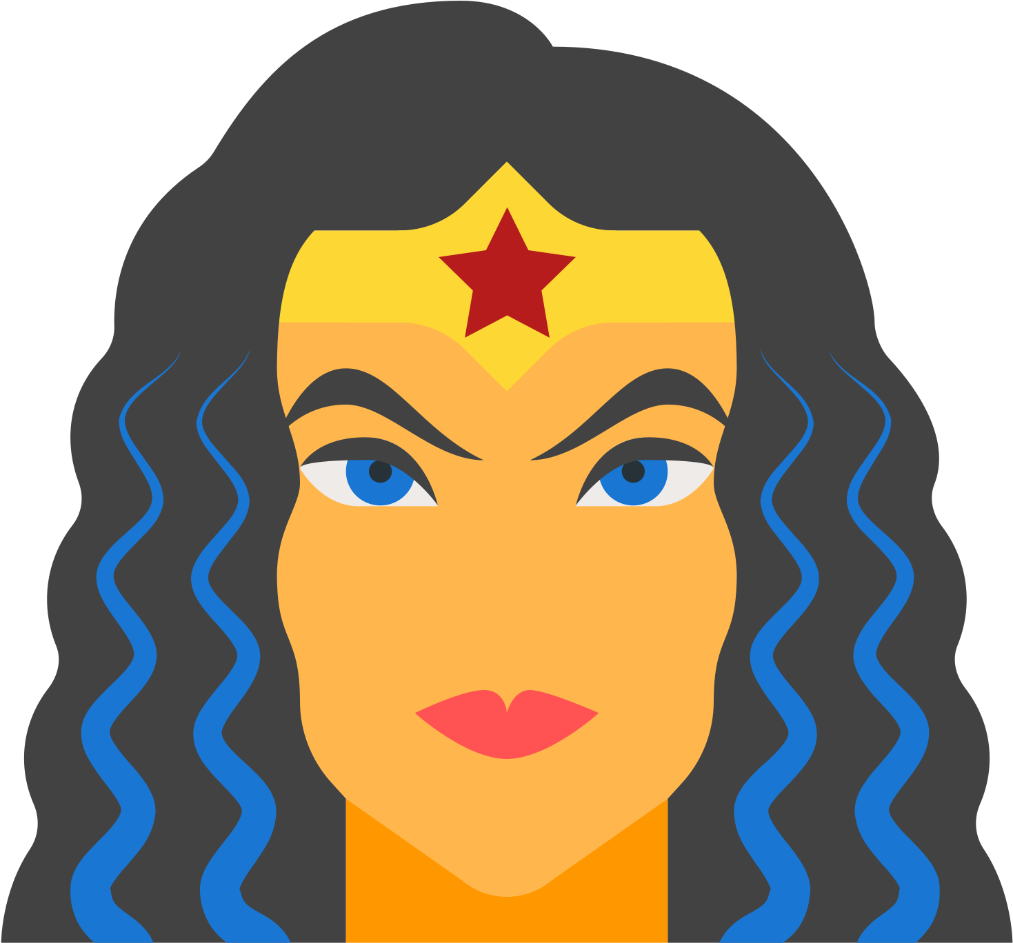 Wonder Woman Icon - Icon (1600x1600), Png Download
