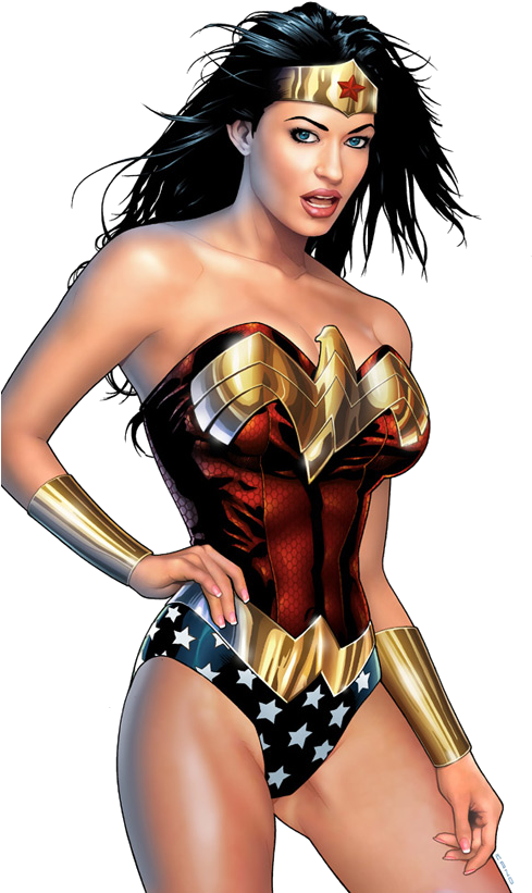 Folder Icons Wonder Woman - Jessica Rabbit Wonder Woman (489x821), Png Download