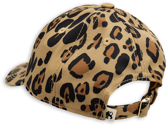 Mini Rodini Leopard Hat (1100x1430), Png Download