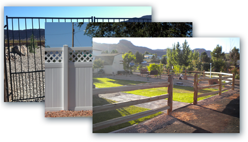Specializing In Chainlink, Vinyl, Ranch/field And Temporary - Picket Fence (517x316), Png Download