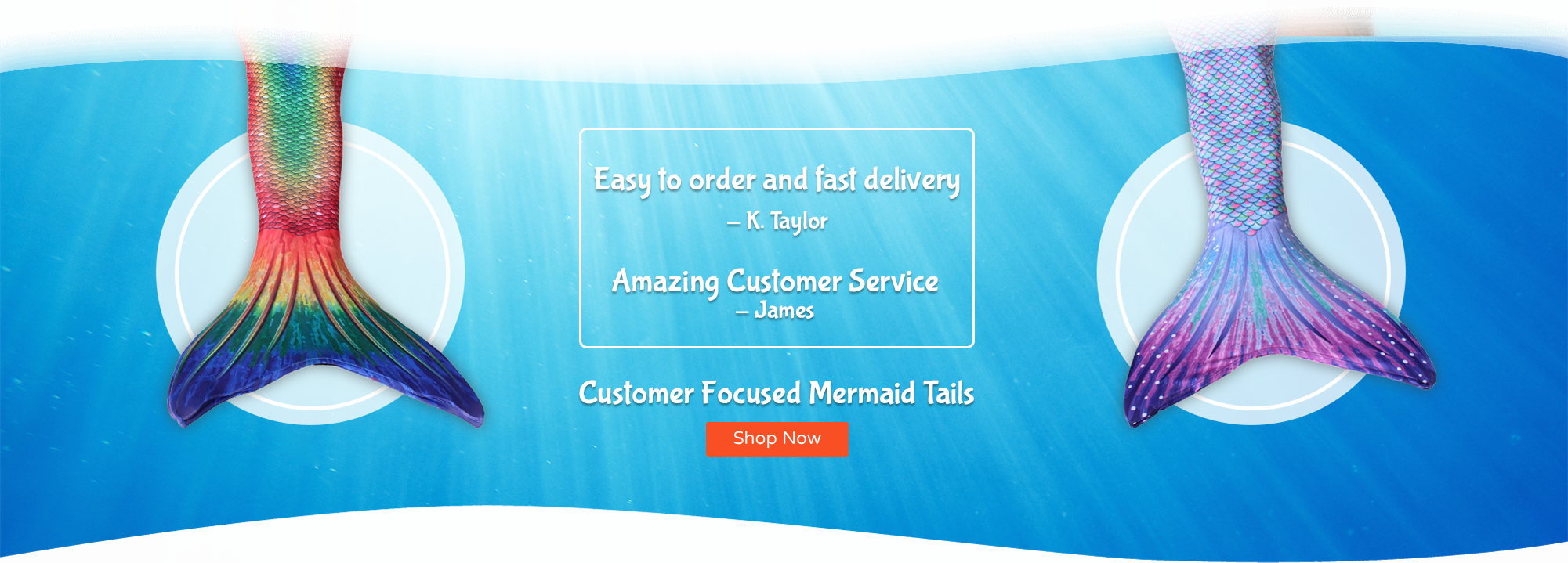 Mermaid Tails - Tail (2001x719), Png Download