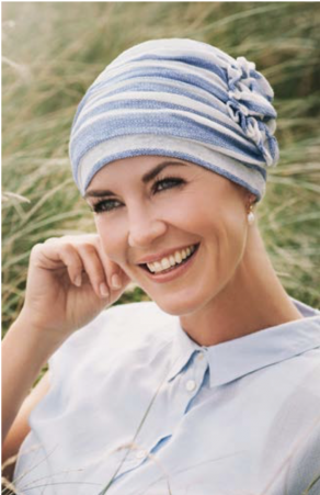 Stylish Turbans, Caps And Headwear For Chemotherapy - Ahava Turban (450x450), Png Download