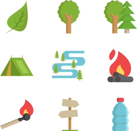 In The Forest - Forest (600x564), Png Download
