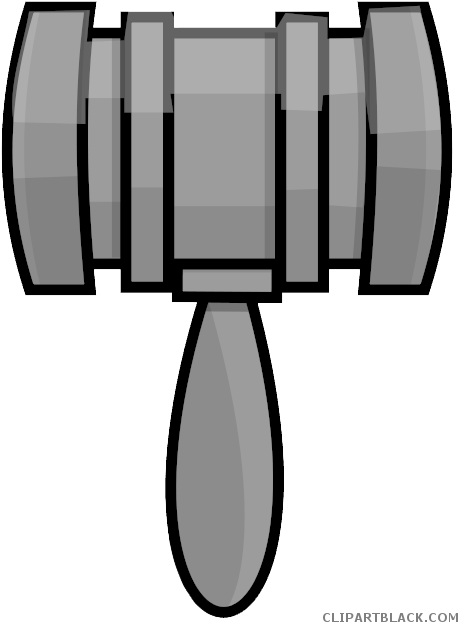 Gavel Clipart (480x640), Png Download