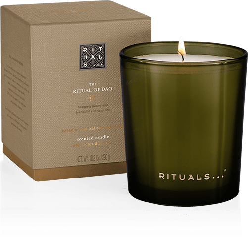 Scented Candle Spa Beauty Pretty Png Scented Candle - Rituals The Ritual Of Dao Scented Candle (500x606), Png Download