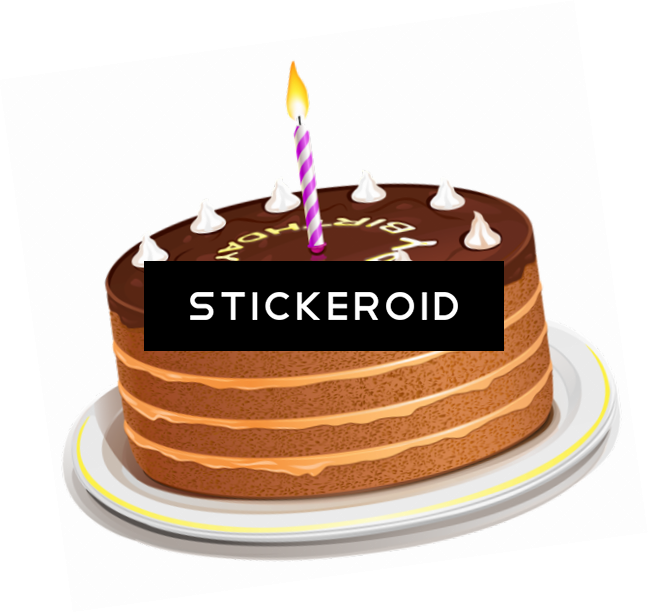 Birthday Cake - Chocolate Birthday Cake Png (648x612), Png Download