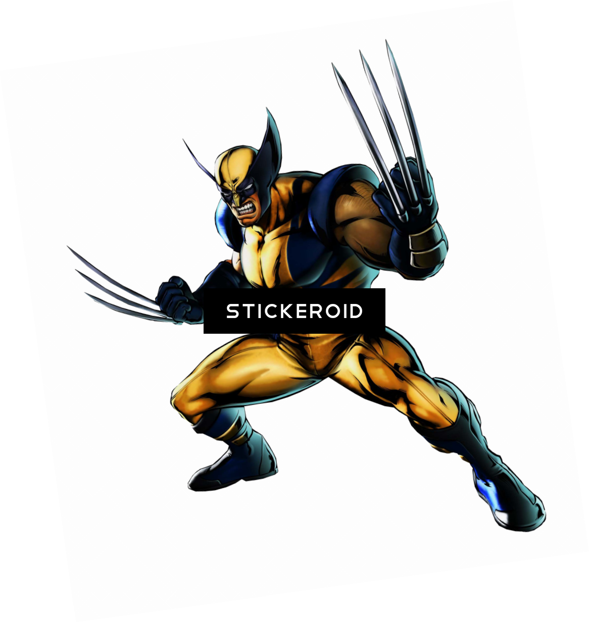 Wolverine - Ultimate Marvel Vs Capcom 3 Wolverine (1166x1232), Png Download