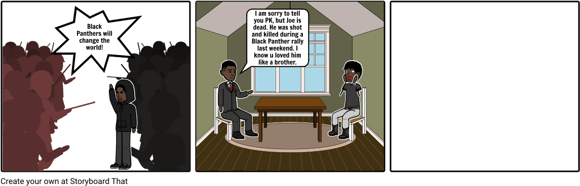 Black Panther - Storyboard (1164x385), Png Download