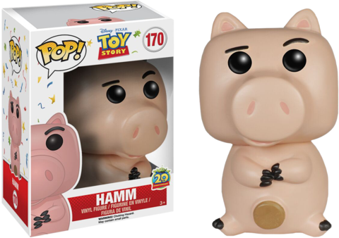 Toy Story Funko Pop Hamm - Toy Story Pop Figures (480x338), Png Download
