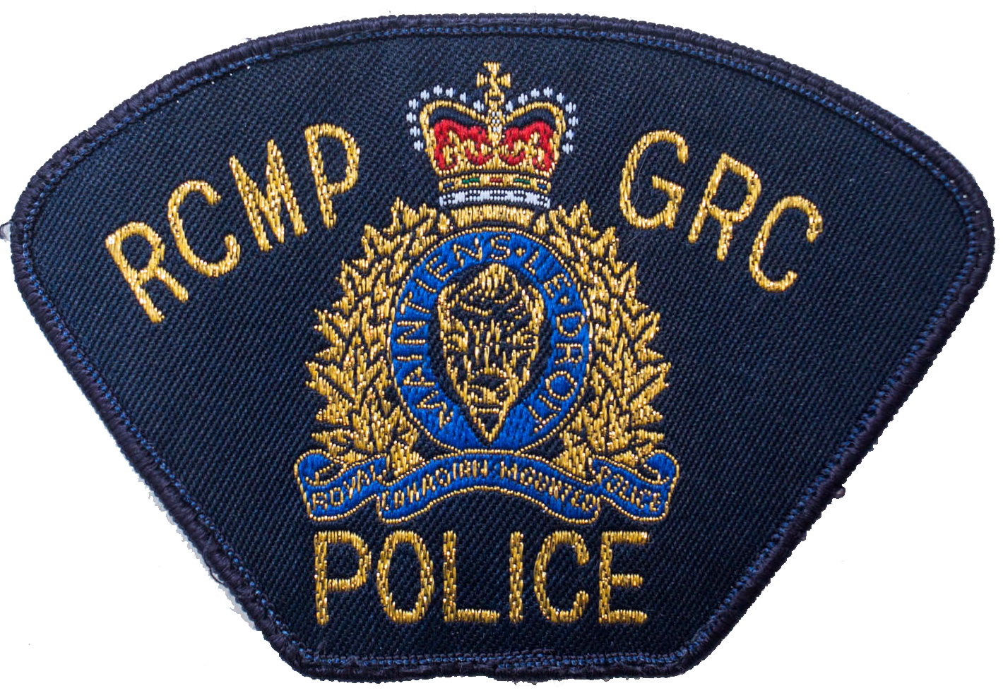 Rcmp Shoulder Flash - Rcmp Badge (1420x992), Png Download