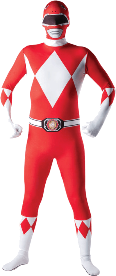 Morph Suit Power Ranger (600x951), Png Download