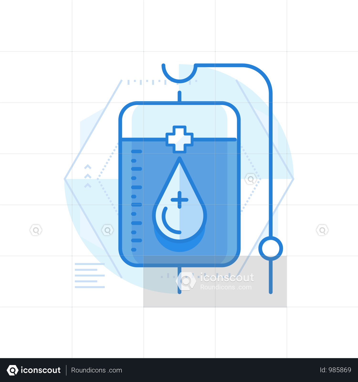 Blood Donor Illustration - Crest (1500x1600), Png Download