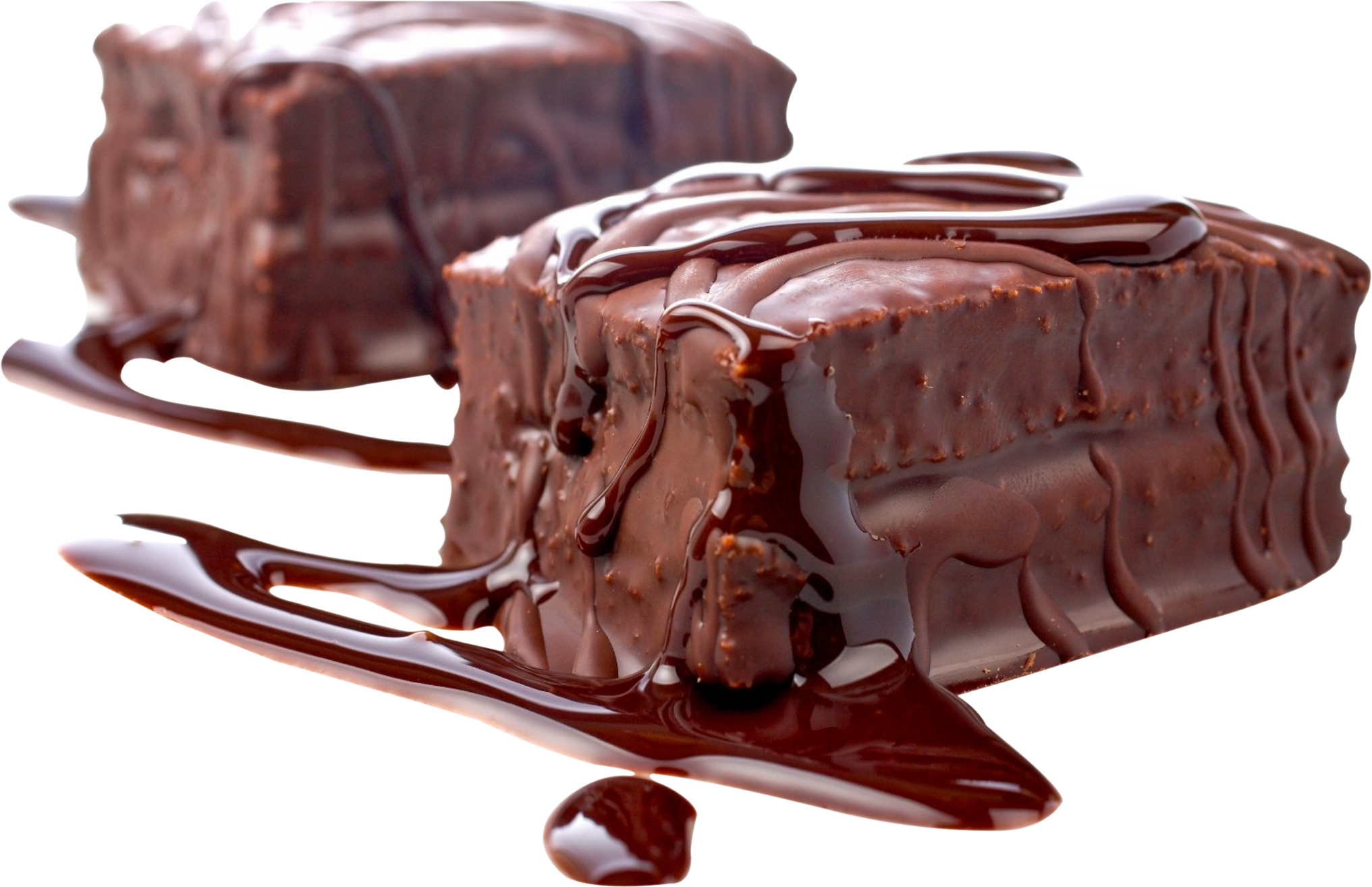 Chocolate Png Image - Two Chocolate Cakes With Syrup Mug (2100x1313), Png Download