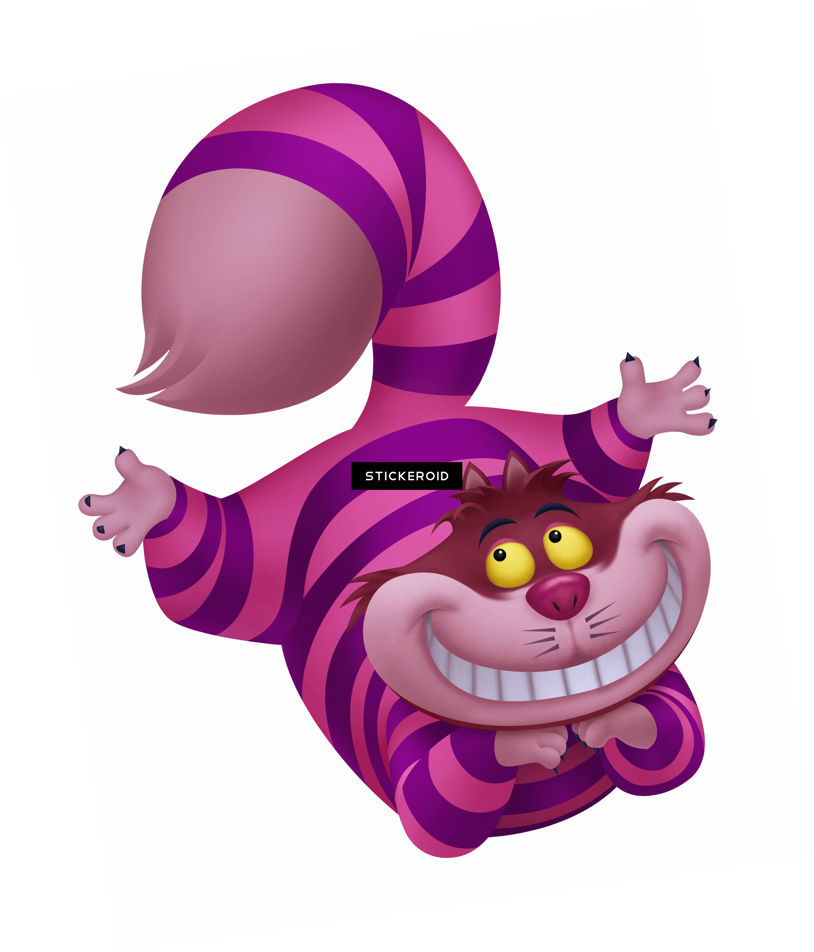 Alice In Wonderland Pic Disney - Alice In Wonderland Stickers Telegram (2646x3092), Png Download