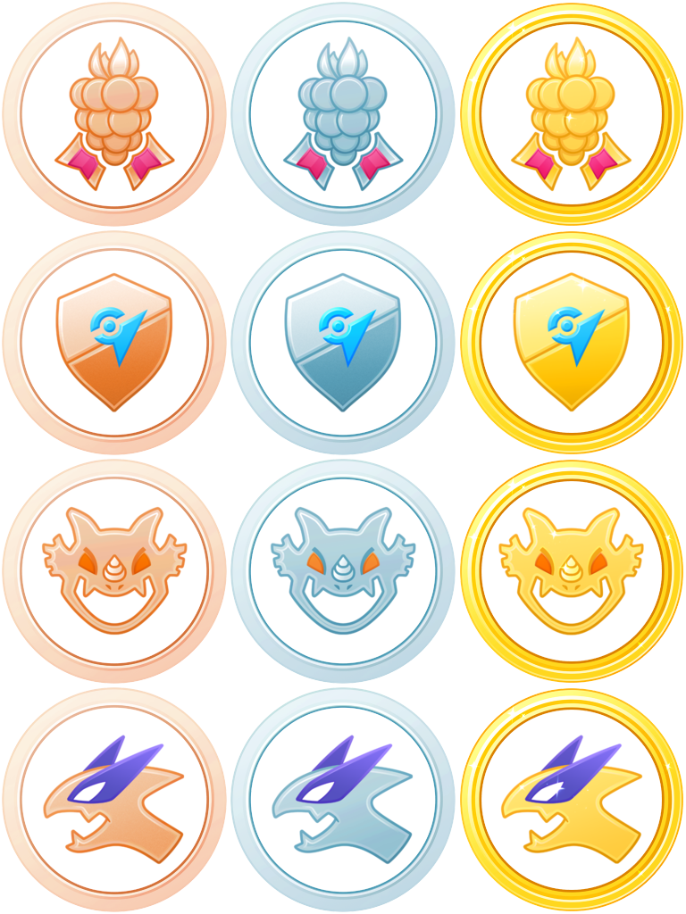 Photonew Raid Medals - Pokemon Go Raid Medal (768x1024), Png Download