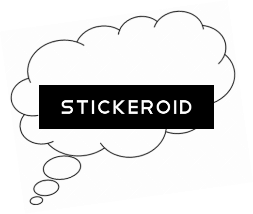 Text Bubble Clipart - Line Art (522x442), Png Download