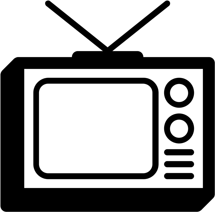 Tv - Tv And Radio Png (975x975), Png Download