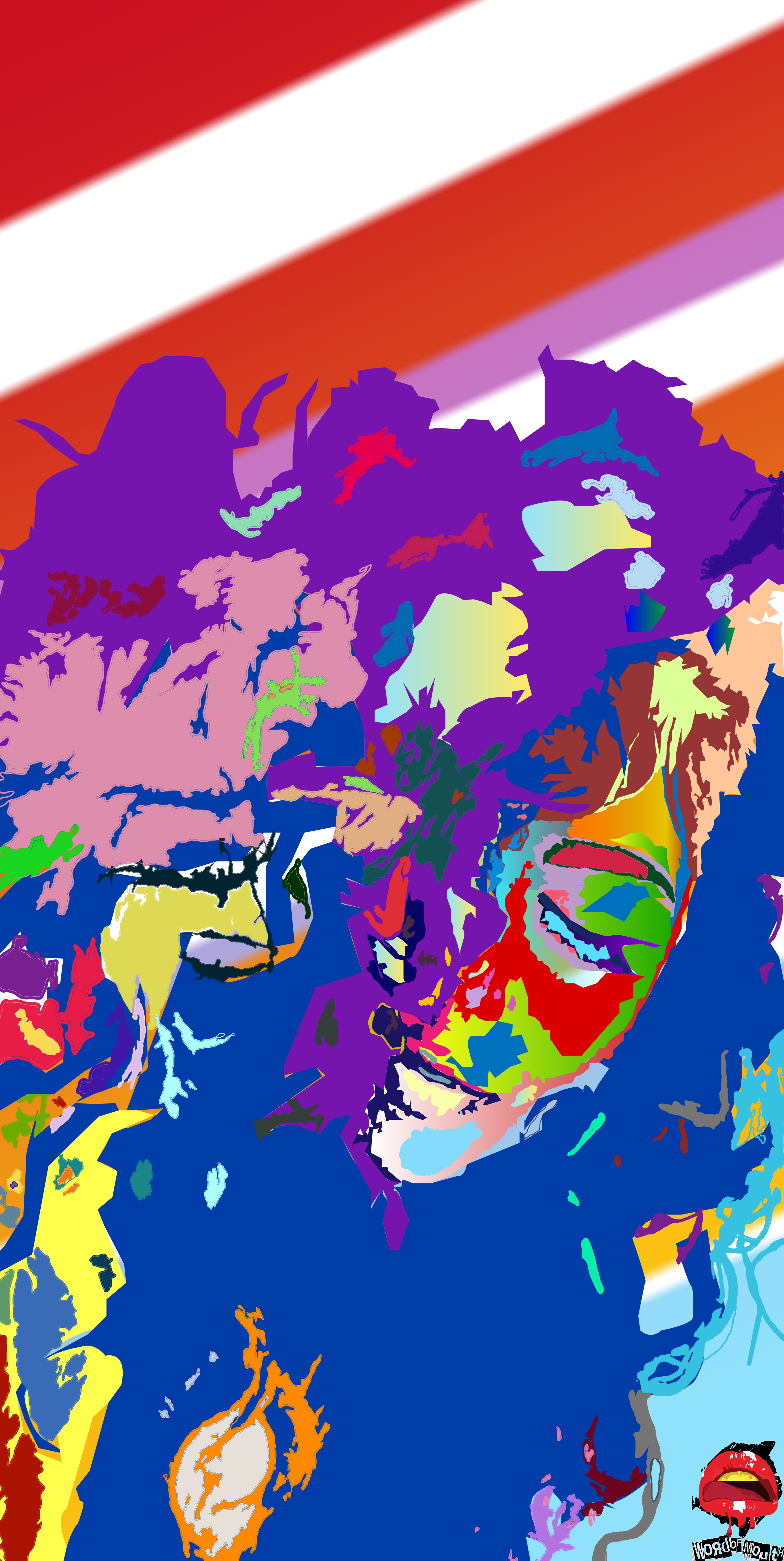 Instagram Abstract - Illustration (3375x6718), Png Download