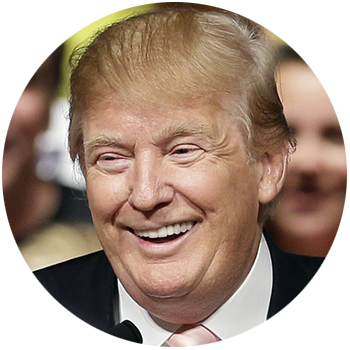 Donald Trump (350x350), Png Download