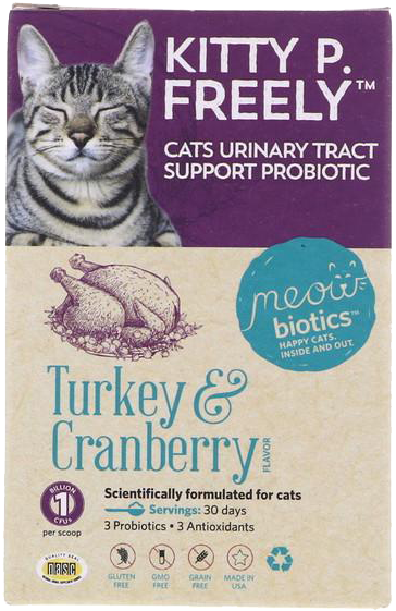 Fidobiotics - Meowbiotics Kitty P. Freely Urinary Tract (600x600), Png Download