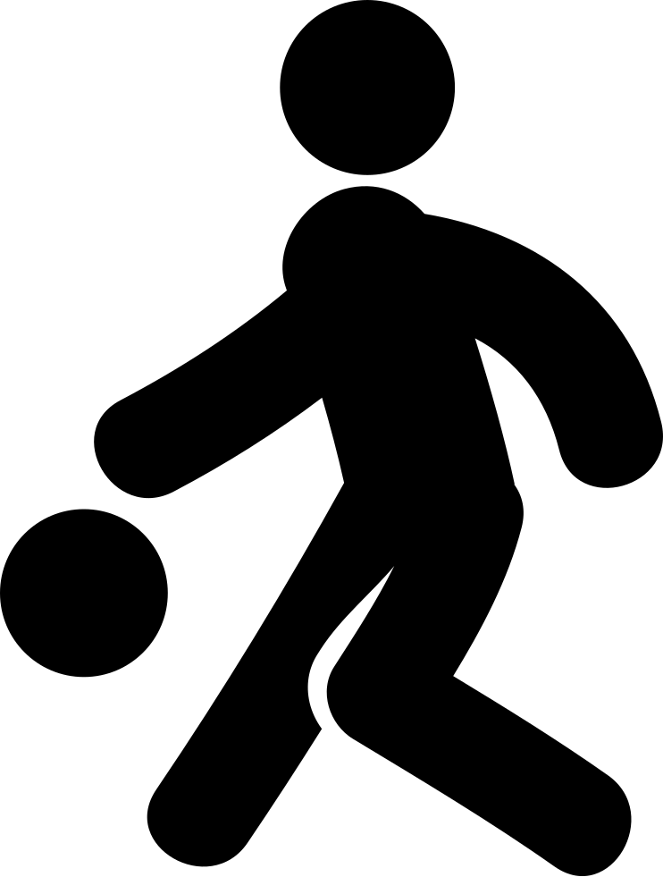 Basketball Player - - Persona Jugando Silueta (742x981), Png Download