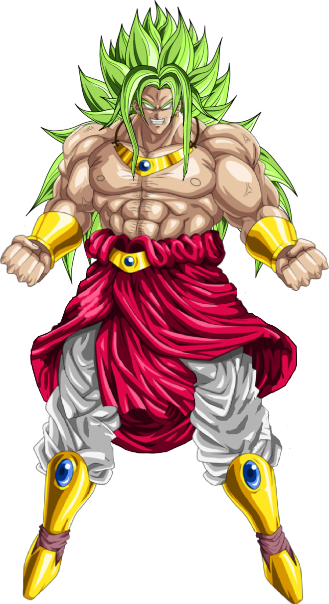 Broly Ssj God Png By Davidbksandrade - Broly God Png (660x1211), Png Download
