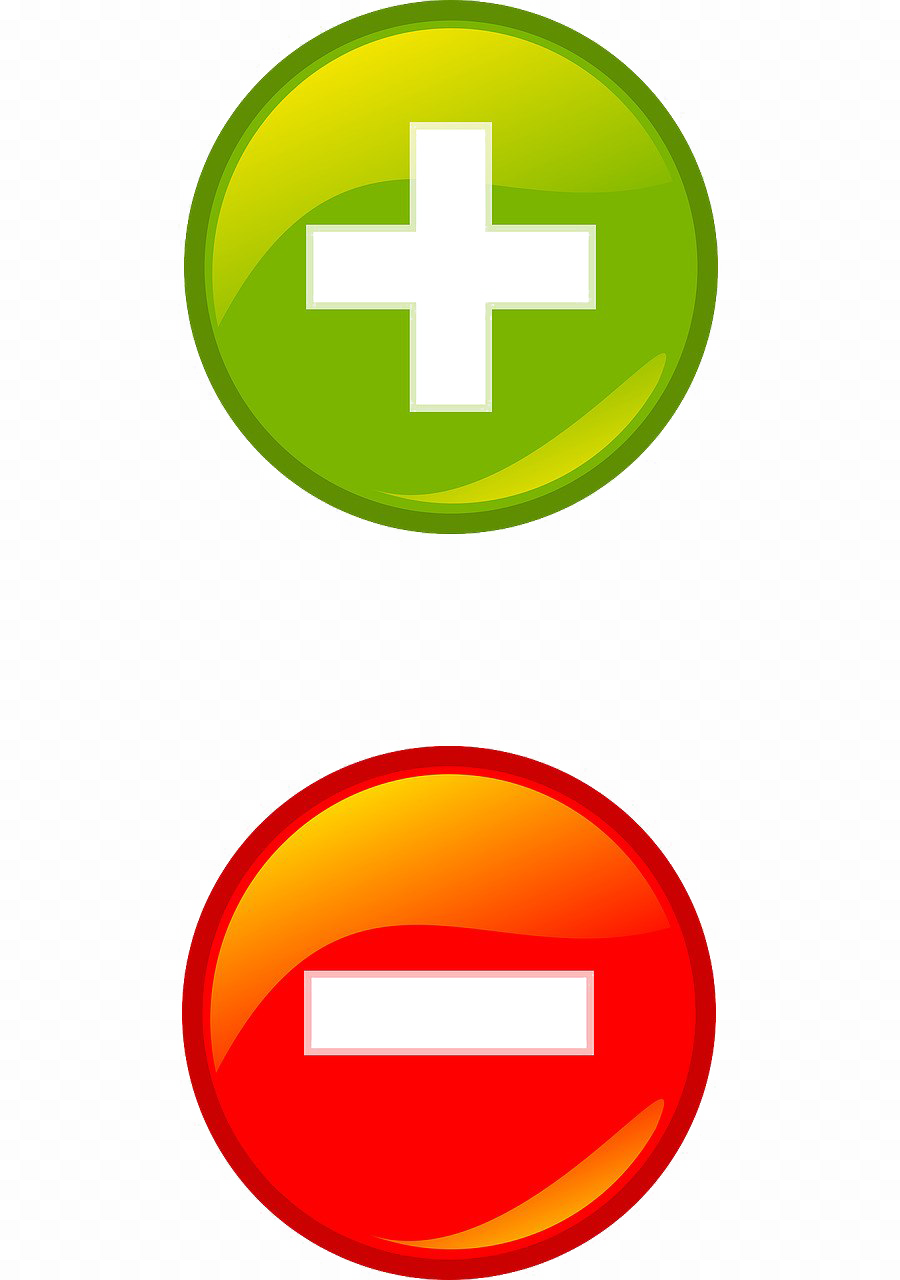 Minus-plus Png Clipart - Signo Mas Y Menos (900x1280), Png Download