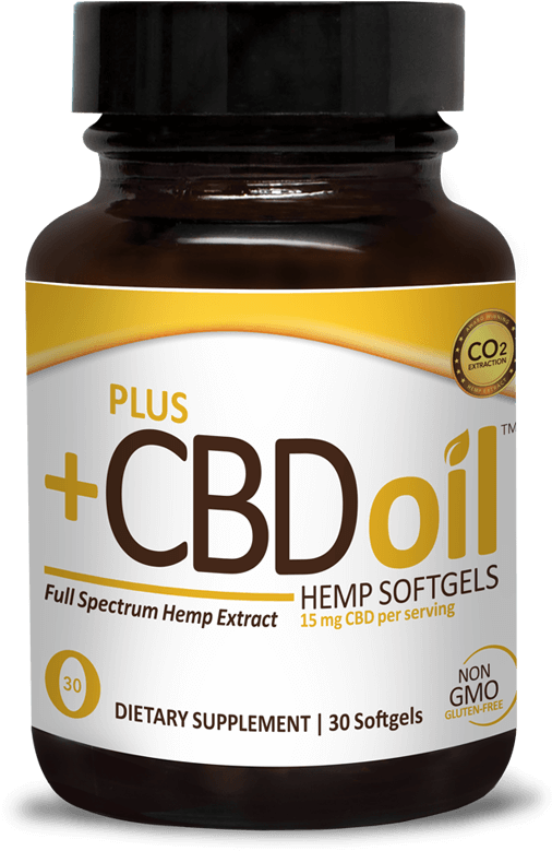 Cbd Oil Softgels 15mg Gold Formula - Plus Cbd Oil Gold (720x933), Png Download