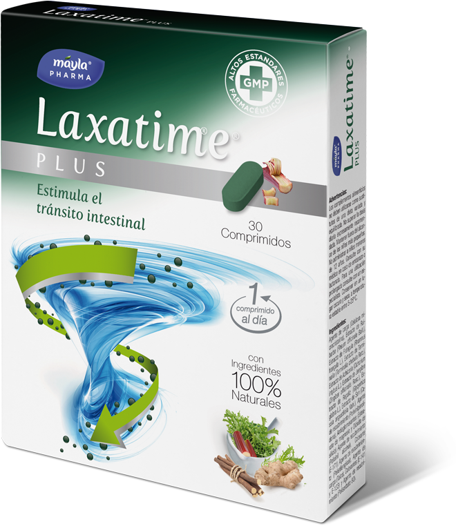 Laxatime® Plus - Delicaslim Cafe Verde Y Garcinia 30 Comprimidos (688x880), Png Download