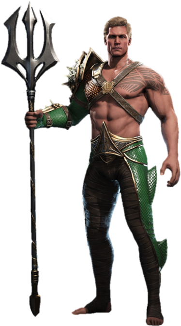 Aquaman Injustice Png Black And White Stock - Aquaman Injustice 2 Png (400x670), Png Download