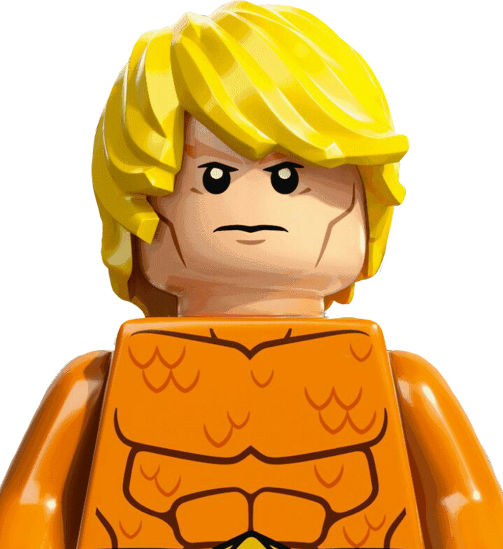 Dc Comics Super Heroes Lego - Lego Dc Superheroes Aquaman (720x960), Png Download