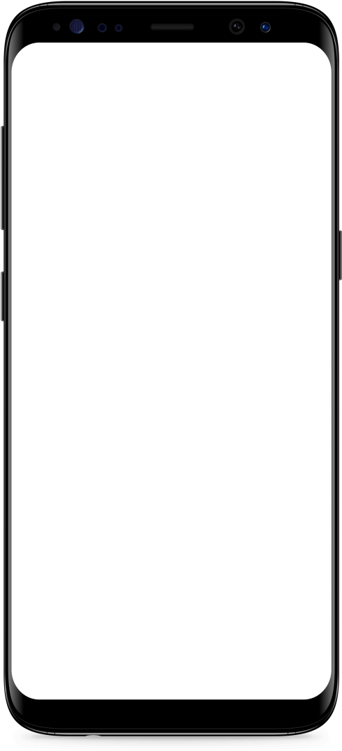 Samsung Galaxy S8 Black Transparent Background - Samsung Galaxy S8 (715x1090), Png Download