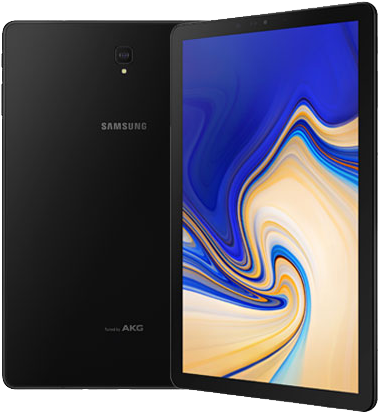 Galaxy Tab S4 Lte Black - Samsung Galaxy Tab S4 Png (768x432), Png Download