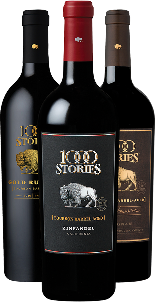 1000 Stories Bundle - 1000 Stories - Zinfandel Bourbon Barrel Aged 2015 (616x1200), Png Download