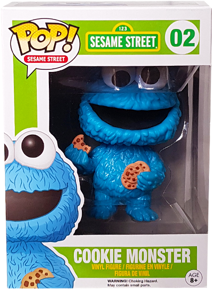 Cookie Monster Pop Vinyl Figure - Funko Pop Tv Sesame Street Cookie Monster Action Figure (600x600), Png Download