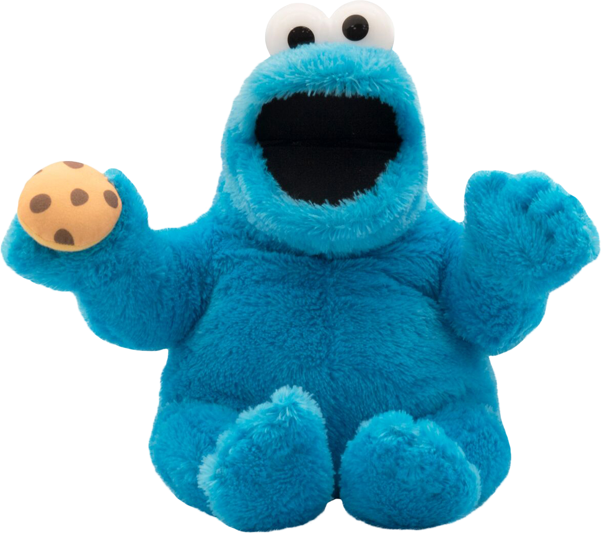 Sesame - Sesame Street Talking 123 Cookie Monster Plush (1178x1042), Png Download