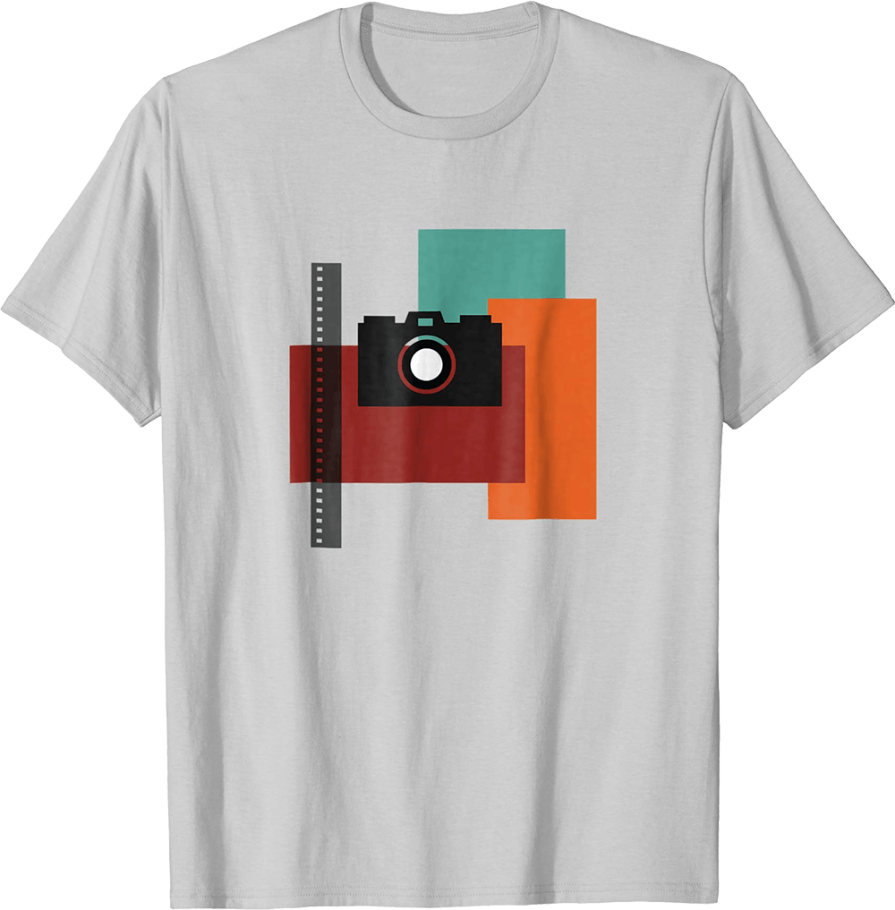 Slr Camera And Film T-shirt - Modern Shirt Designs (1000x1017), Png Download