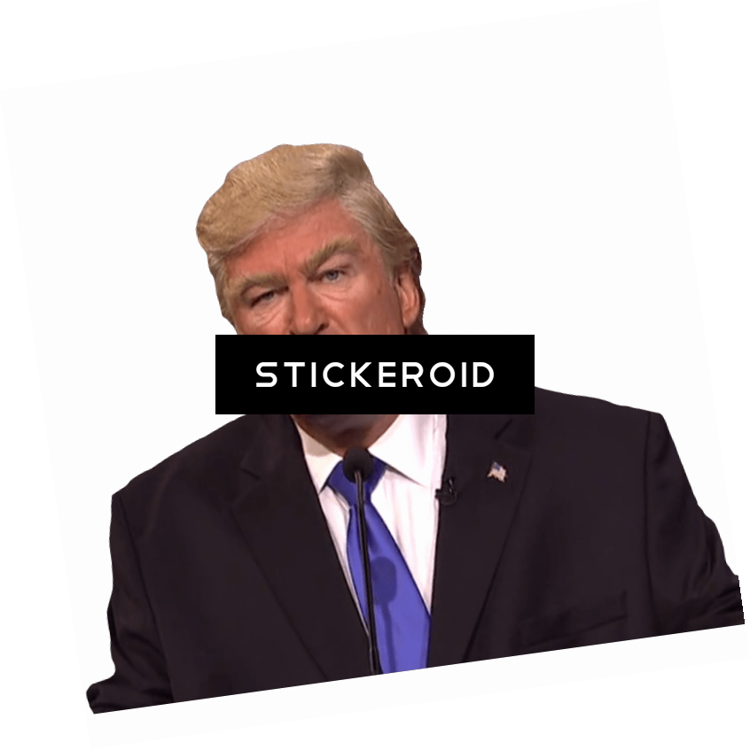 Alec Baldwin Donald Trump - Arte Concert (846x847), Png Download