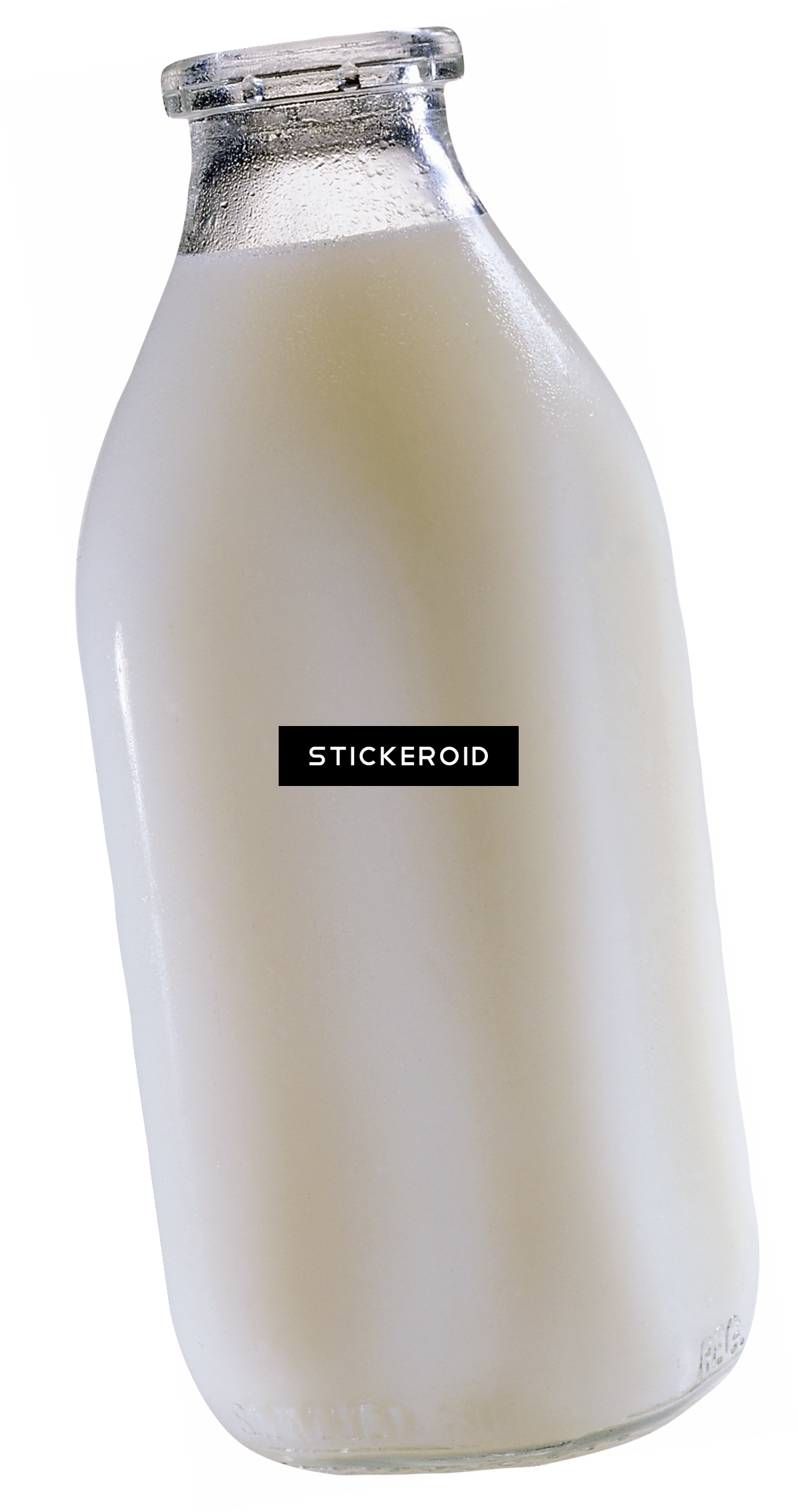 Milk Bottle Food - Water Bottle (1197x2270), Png Download