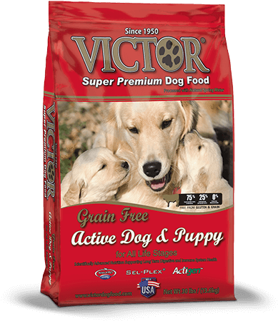 Victor Active Dog And Puppy - Victor Dog Food Active Dog And Puppy (500x500), Png Download