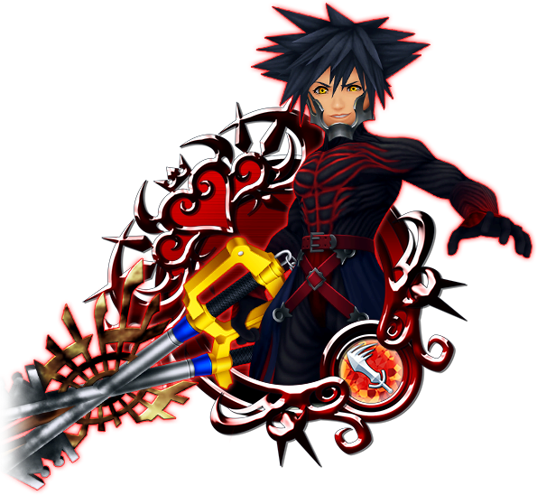 Kingdom Hearts Bbs The Embodiment Of The Darkness Extracted - Stained Glass Medals Khux (595x548), Png Download