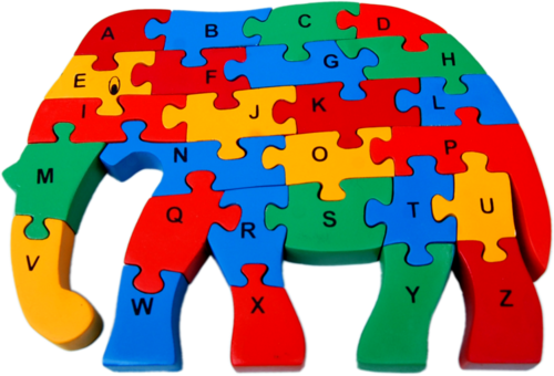 Materials For Mathematics - Puzzle Toy Png (500x340), Png Download