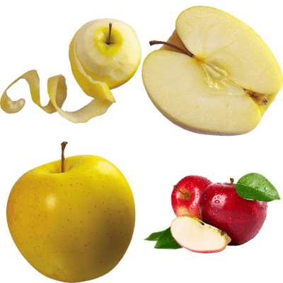 Apples - Separate Food Diet - Health Care By Aleksey Churikov (400x400), Png Download