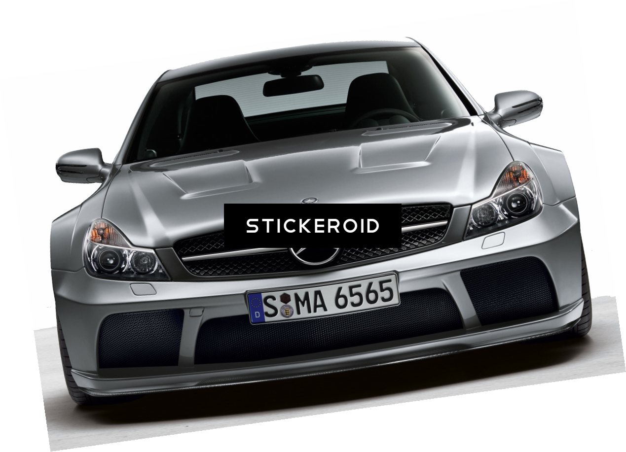Mercedes Front Benz - Sl 65 Amg Black Series (1269x917), Png Download