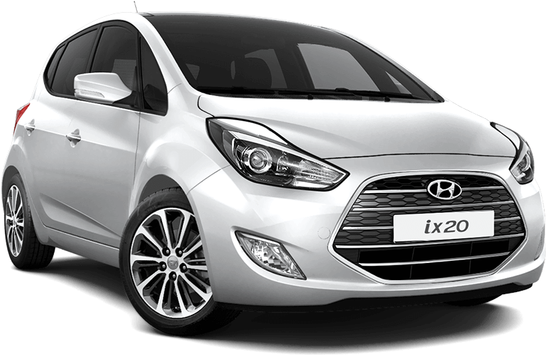 Front Of The Car - Hyundai Ix20 (830x550), Png Download