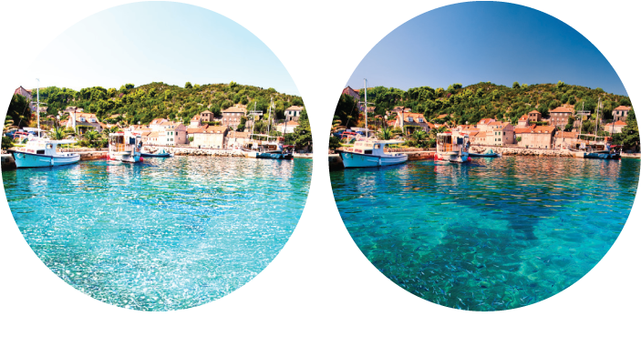 Bright Sunlight Can Cause Glare When Light Scatters - Aston Martin Vantage (727x419), Png Download