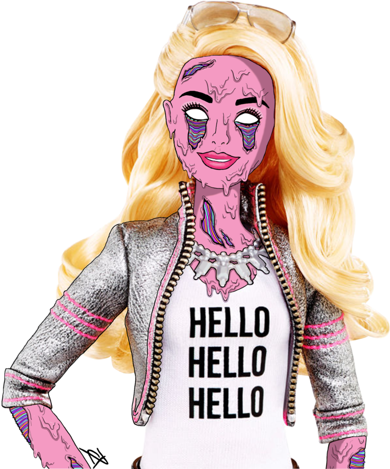 2000 Barbie - Hello Barbie Doll (1000x1000), Png Download