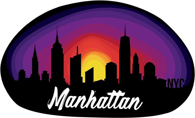 My Geofilter For Nyc Just Got Accepted, What You Guys - Skyline (1080x1920), Png Download